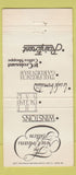 Matchbook Cover - New Orleans LA Hilton Towers 30 Strike