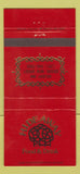 Matchbook Cover - Hideaway Restaurant Holiday Inn Edison NJ 30 Strike