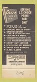 Matchbook Cover - Glen's Hik Ry Inn Oklahoma City OK 30 Strike