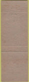 Matchbook Cover - Harvard Club of New York City