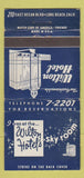 Matchbook Cover - Wilton Hotel Long Beach CA WEAR 30 Strike