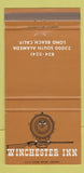 Matchbook Cover - Winchester Club Long Beach CA 30 Strike