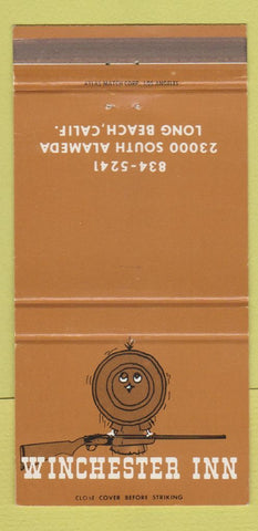 Matchbook Cover - Winchester Club Long Beach CA 30 Strike