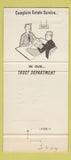 Matchbook Cover - Edison National Bank Fort Myers FL Thomas 30 Strike