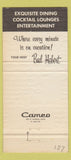 Matchbook Cover - Edgewood Resort Alexandria Bay NY 30 Strike