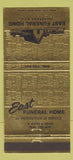 Matchbook Cover - East Funeral Home Texarkana TX 30 Strike