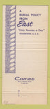 Matchbook Cover - East Funeral Home Texarkana TX 30 Strike