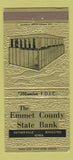 Matchbook Cover - Emmet County State Bank Esterville Ringsted IA 30 Strike