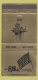 Matchbook Cover - Elks Lodge Auburn WA 30 Strike