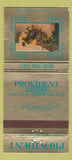 Matchbook Cover - Provident Savings Association St Joseph MO 30 Strike