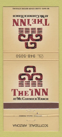 Matchbook Cover - The Inn McCormick Ranch Scottsdale AZ 30 Strike