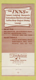 Matchbook Cover - Doubletree Inn Seattle WA Scottsdale AZ 30 Strike