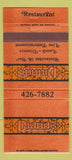 Matchbook Cover - Dietrich's Holiday Inn Santa Cruz CA 30 Strike