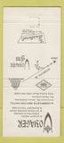 Matchbook Cover - Voyager Inn Davis CA 30 Strike