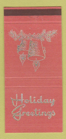 Matchbook Cover - Ortho Diagnostics Raritan NJ Christmas 30 Strike