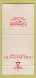 Matchbook Cover - Ortho Diagnostics Raritan NJ Christmas 30 Strike