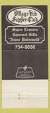 Matchbook Cover - Village Pub Supper Club Las Vegas NV 30 Strike