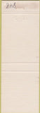 Matchbook Cover - Schryver Real Estate Williamstown MA turquoise