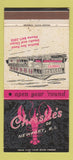 Matchbook Cover - Christie's Restaurant Newport RI lobster 30 Strike