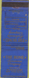 Matchbook Cover - Home Insurance Co New York NY WORN