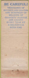 Matchbook Cover - Home Insurance Co New York NY WORN