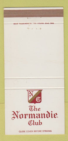 Matchbook Cover - Normandie Club Gardena CA 30 Strike