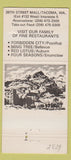 Matchbook Cover - Great Wall of China Restaurant Chinese Tacoma WA 30 Strike