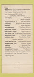 Matchbook Cover - Plaza Hotel New York City WEAR 30 Strike