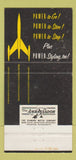 Matchbook Cover - Oldsmobile Rocket Halls Los Angeles CA WEAR 30 Strike