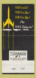 Matchbook Cover - Oldsmobile Rocket Balboa San Diego CA WEAR 30 Strike
