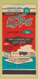 Matchbook Cover - Bel Aire Bowling Napa CA 30 Strike