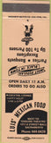 Matchbook Cover - Luis' Mexican Food Sacramento CA