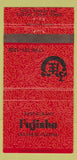 Matchbook Cover - Fujisho Japanese Restaurant Tustin CA WEAR 30 Strike