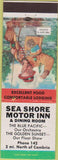 Matchbook Cover - Sea Shore Motor Inn Cambria CA