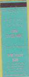 Matchbook Cover - Don Felix Bar Juarez Old Mexico