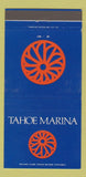 Matchbook Cover - Tahoe Marina Tahoe City CA 30 Strike