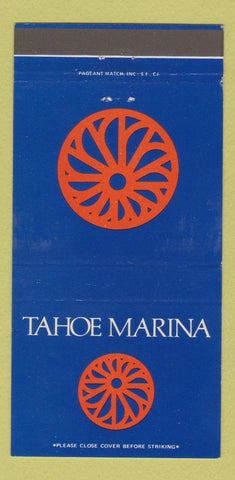 Matchbook Cover - Tahoe Marina Tahoe City CA 30 Strike