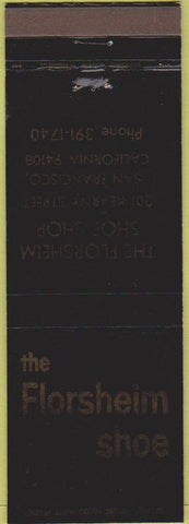 Matchbook Cover - Florsheim Shoes San Francisco CA