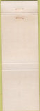 Matchbook Cover - Florsheim Shoes San Francisco CA