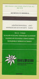 Matchbook Cover - Edelweiss Steak Schnitzel House Penticton BC 30 Strike
