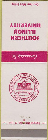 Matchbook Cover - Southern Illinois University Carbondale IL