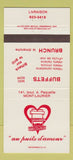 Matchbook Cover - Au Puits D'Amor Mont Laurier QC 30 Strike