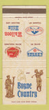 Matchbook Cover - Boyne County MI Skiing 30 Strike