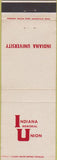 Matchbook Cover - Indiana University Student Union