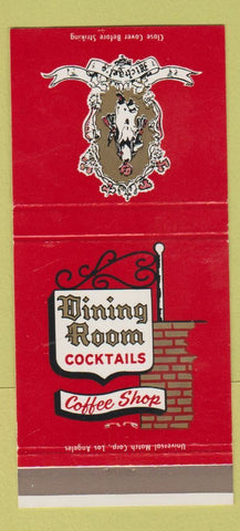 Matchbook Cover - Michael's Restaurant Los Angeles CA 30 Strike