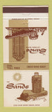 Matchbook Cover - Sands Hotel Casino Las Vegas NV 30 Strike