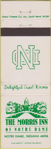 Matchbook Cover - The Morris Inn Notre Dame IN