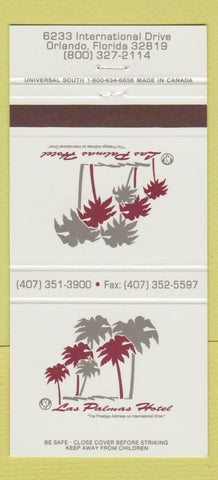 Matchbook Cover - Las Palmas Hotel Orlando FL 30 Strike