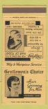 Matchbook Cover - Gentlemen's Choice Hair Salon Oakland CA 30 Strike