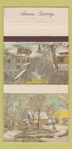 Matchbook Cover - Ottavio's Italian Restaurant Camarillo CA Christmas 30 Strike